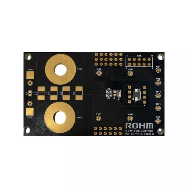 ROHM Evaluation Board Current Sense Amplifier Application Sub Type, BD14232FVJ-EVK-001