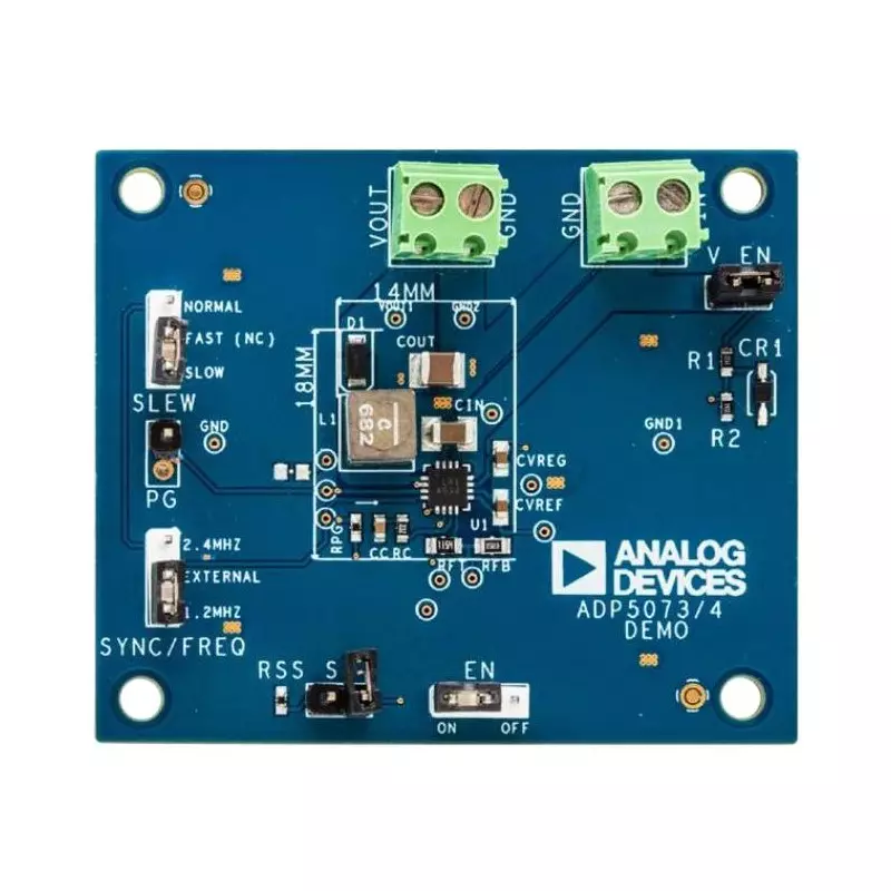 ANALOG DEVICES Evaluation Board ADP5074 Kit Contents, ADP5074CP-EVALZ