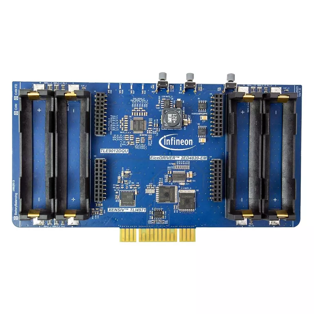 Infineon Demo Board Robotics Kit Application Type, DEMOIMRMAINCTRLV1TOBO1