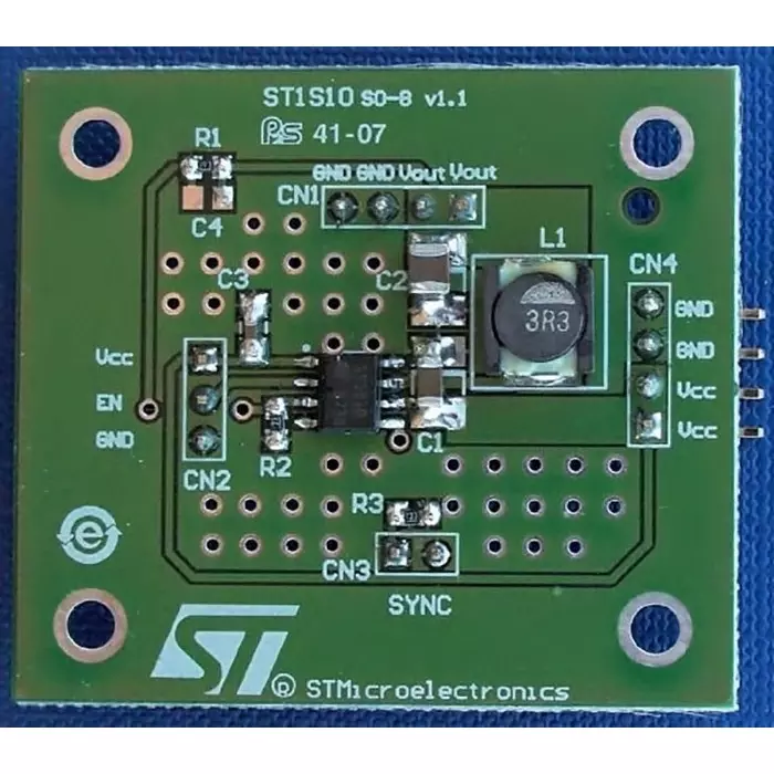 STMicroelectronics Demonstration Board for Low Voltages in Digital-Core HDD Applications, Powering High Voltages in LCD Applications, STEVAL-ISA044V5
