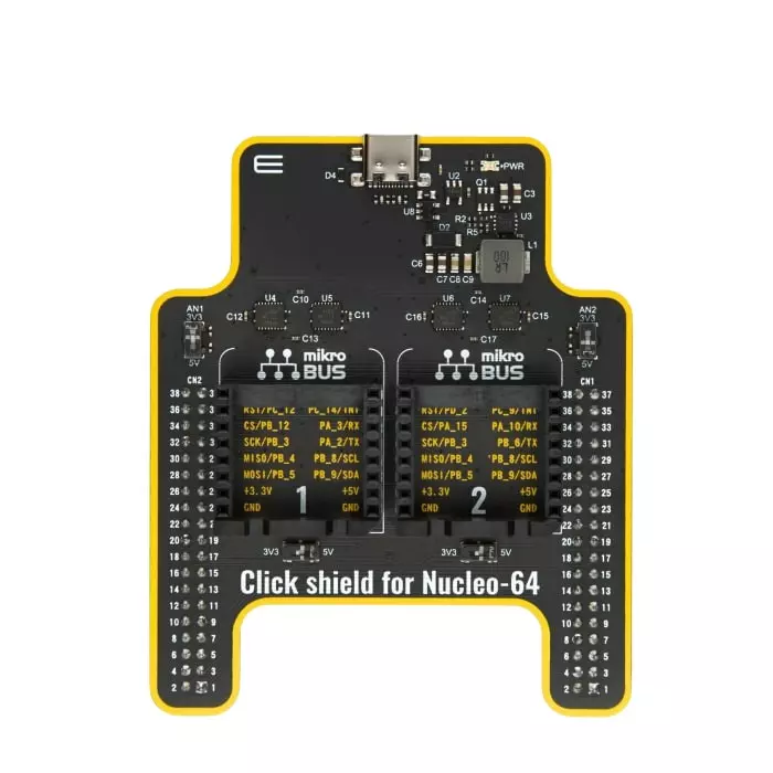 BRAND REX Click Shield For Nucleo-64 Shield, MIKROE-5193