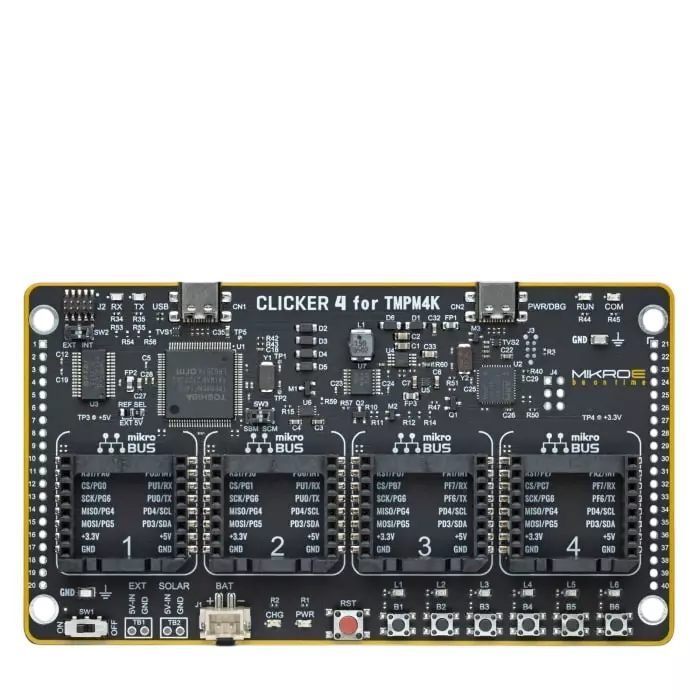 BRAND REX Clicker 4 For TMPM4K USB Development Board, MIKROE-4912