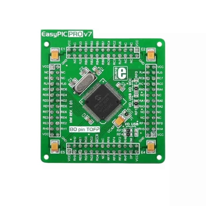 BRAND REX EasyPIC PRO v7 MCUcard NanoWatt MCU Card, MIKROE-999