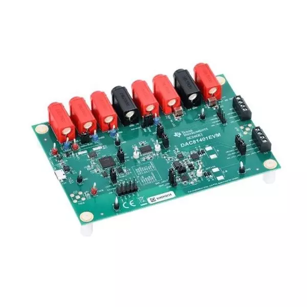 TEXAS INSTRUMENTS 16 bit Digital-to-Analog Converter Evaluation Module 1.8 V, 3.3 V, DAC81401EVM