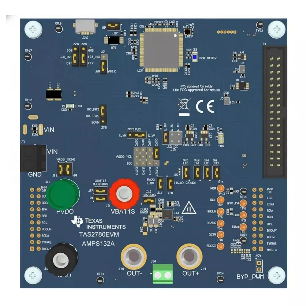 TEXAS INSTRUMENTS Evaluation Module Operational Amplifiers 2.7 to 5.5 V, TAS2780EVM