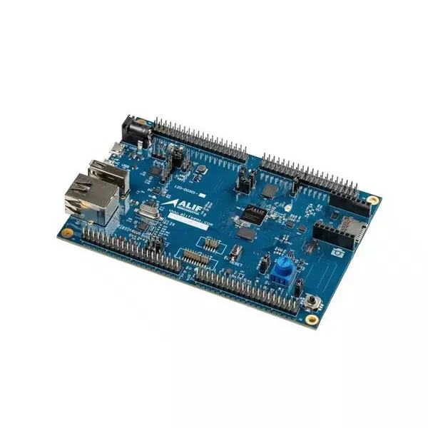 Alif Semiconductor Development Kit ARM Cortex A32, ARM Cortex M55, Ethos-U55, DK-E7