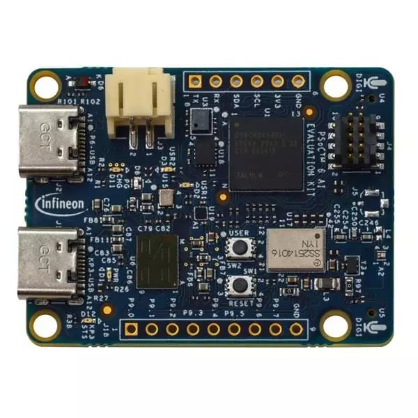 Infineon PSoC 6 AI Series Evaluation Kit, CY8CKIT-062S2-AI