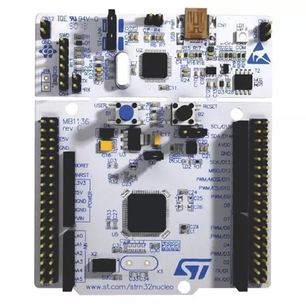 Buy STMicroelectronics Development Board ARM Cortex M4, NUCLEO-F411RE ...