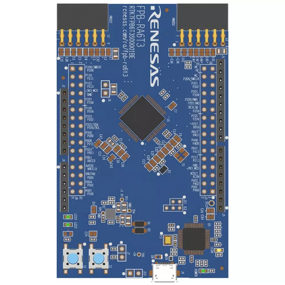 RENESAS RA6T3 Series Development Board, RTK7FPA6T3S00001BE