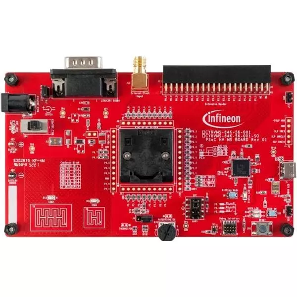 Infineon Evaluation Board ARM Cortex M0+, CYHVMS-64K-56-001