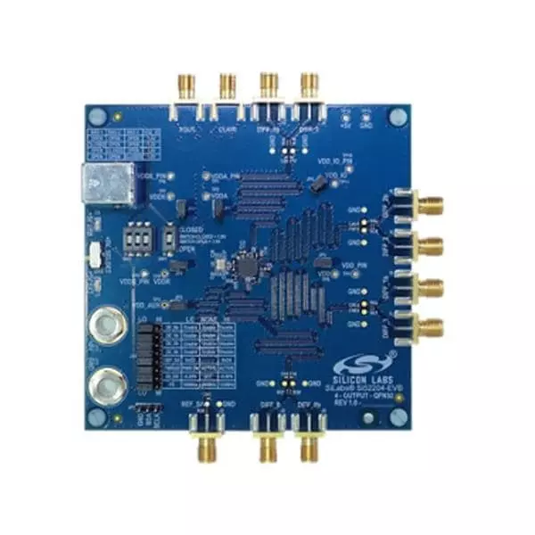 SKYWORKS SOLUTIONS Clock Generator Evaluation Board 100 MHz, Si52204-EVB