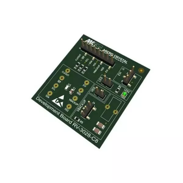 MICRO CRYSTAL Real Time Clock Evaluation Board, RV-3028-C8-EVALUATION-BOARD