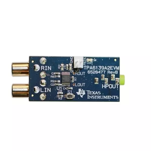 TEXAS INSTRUMENTS Audio Amplifier Evaluation Module 3.3 V, TPA6139A2EVM