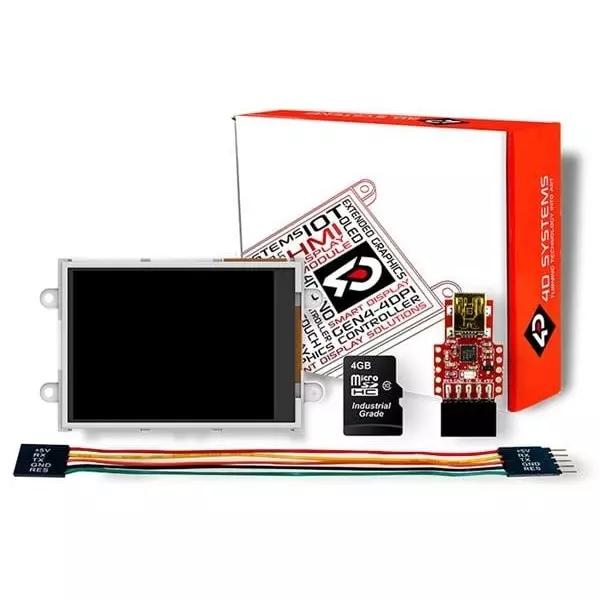 4D Systems Starter Kit 4 to 5.5 V, SK-32PTU