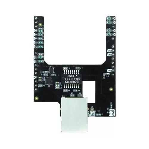 ArduSimple Shield Ethernet Shield 4.5 to 5.5 V Ethernet, AS-ADP-ETHERNETNATIVE-00