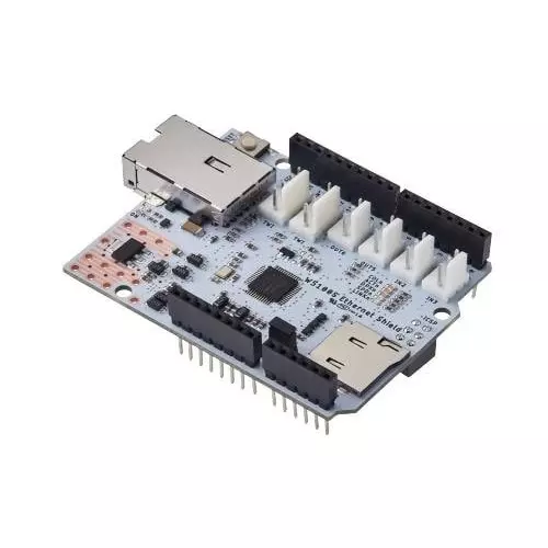 WIZnet Shields Ethernet Shield 3.3 V, 5 V SPI, W5100S Ethernet Shield