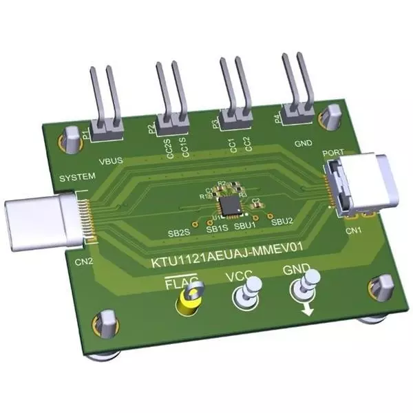 Kinetic Technologies USB Type-C Evaluation Kit, KTU1121AEUAJ-MMEV01