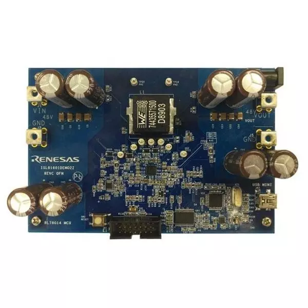RENESAS Demonstration Board 9 to 60 V Input Voltage, ISL81601DEMO2Z
