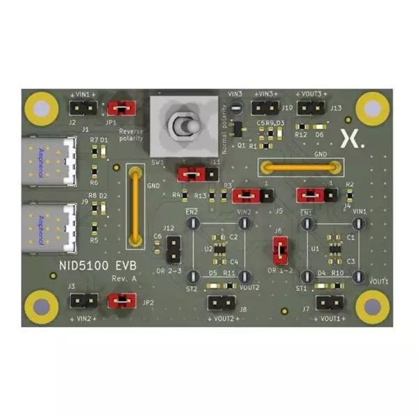 NEXPERIA Evaluation Board 1.2 to 5.5 V Input Voltage, NEVB-NID5100UL