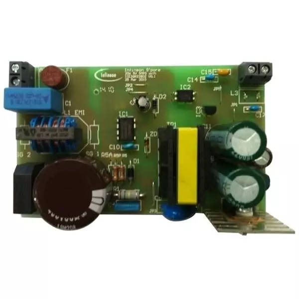 Infineon Voltage Mode PWM Controller Evaluation Board 85 VAC to 265 VAC Input Voltage, EVALQRCICE2QR2280ZTOBO1