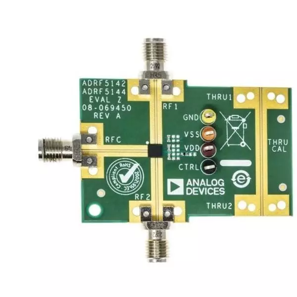 ANALOG DEVICES RF Switch Evaluation Board 6 GHz to 12 GHz Frequency, ADRF5141-EVALZ