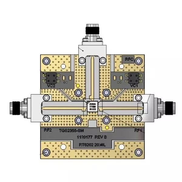 Qorvo RF Switch Evaluation Board 500 MHz to 6 GHz Frequency, TGS2355-SM_EVAL