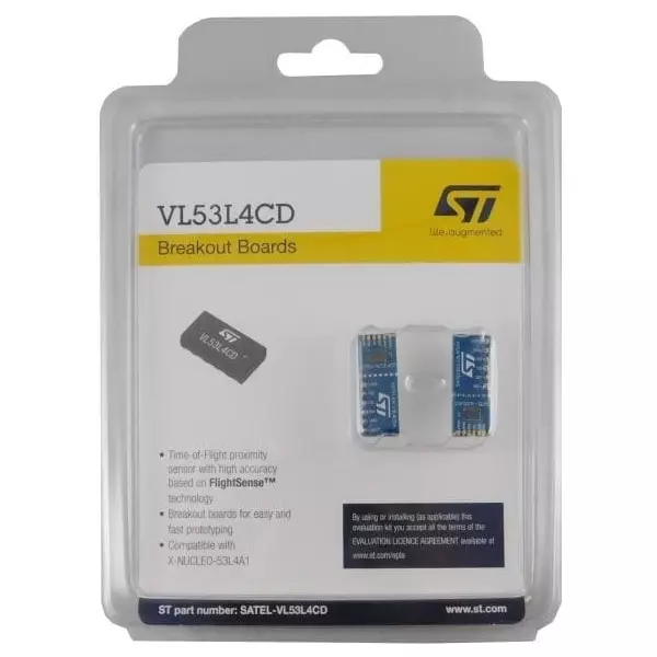STMicroelectronics Proximity Sensor Breakout Board, SATEL-VL53L4CD