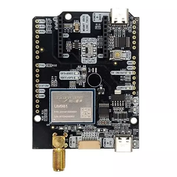 ArduSimple Evaluation Board 5 V Operating Supply Voltage, AS-RTK3B-UM981-L125-NH