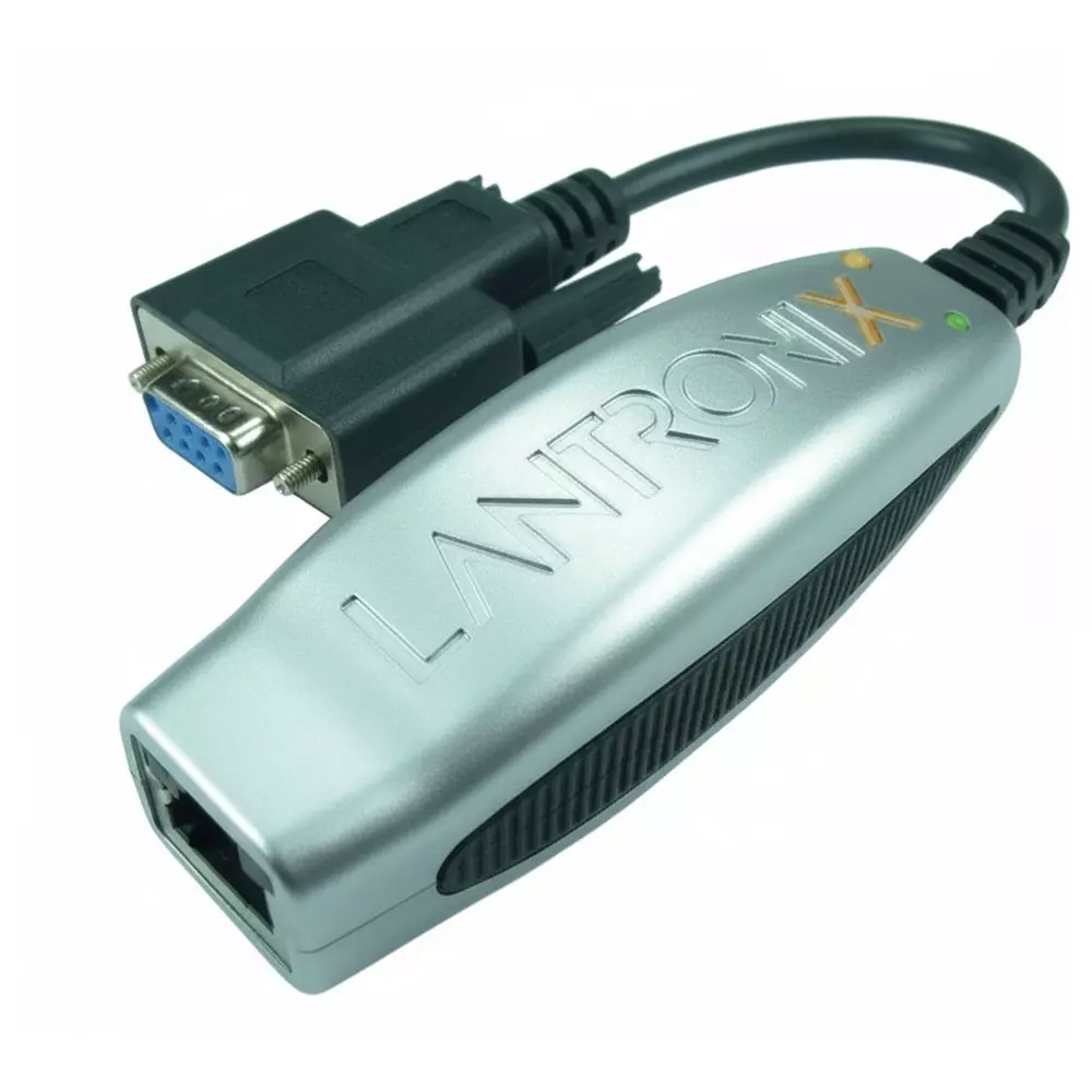 LANTRONIX Serial Device Server Ethernet, RS-232/422/485 Interface, XDT10P0IA-01-S