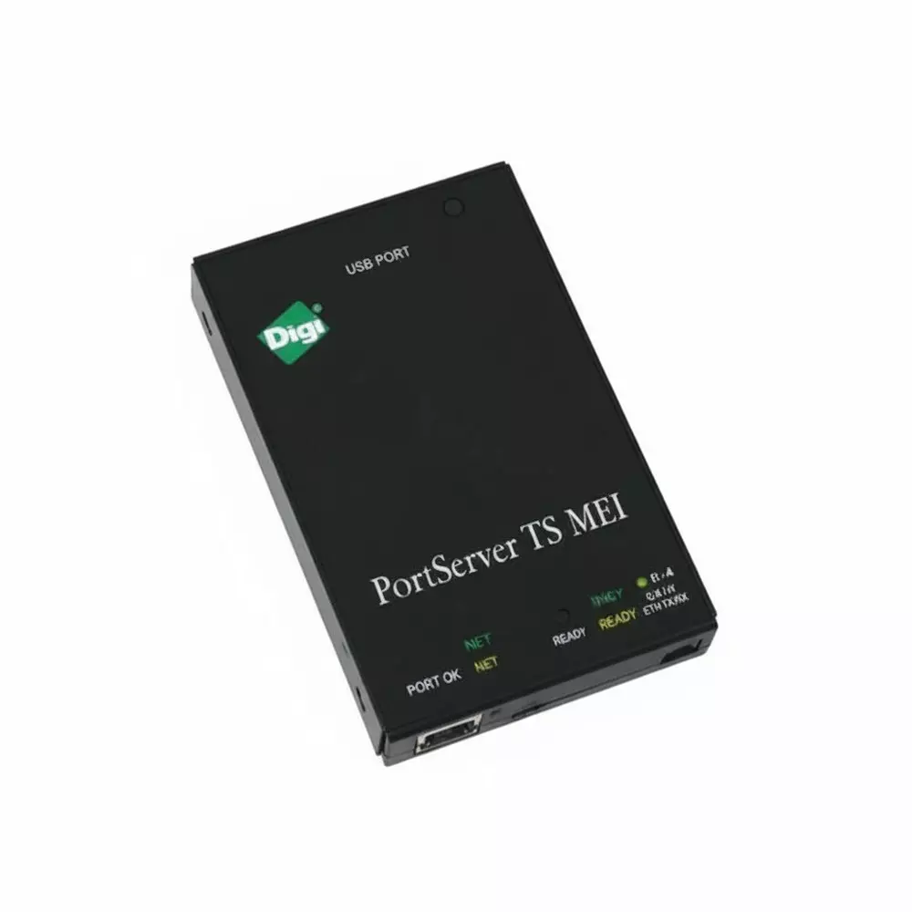 DIGI INTERNATIONAL Serial Device Server Ethernet, RS-232/422/485 Interface, 70001807