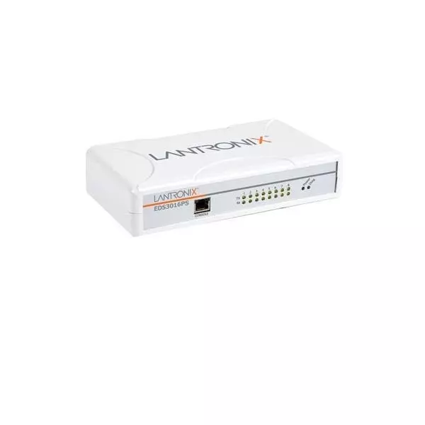 LANTRONIX Serial Device Server Ethernet, Serial Interface, EDS3016PS1NS