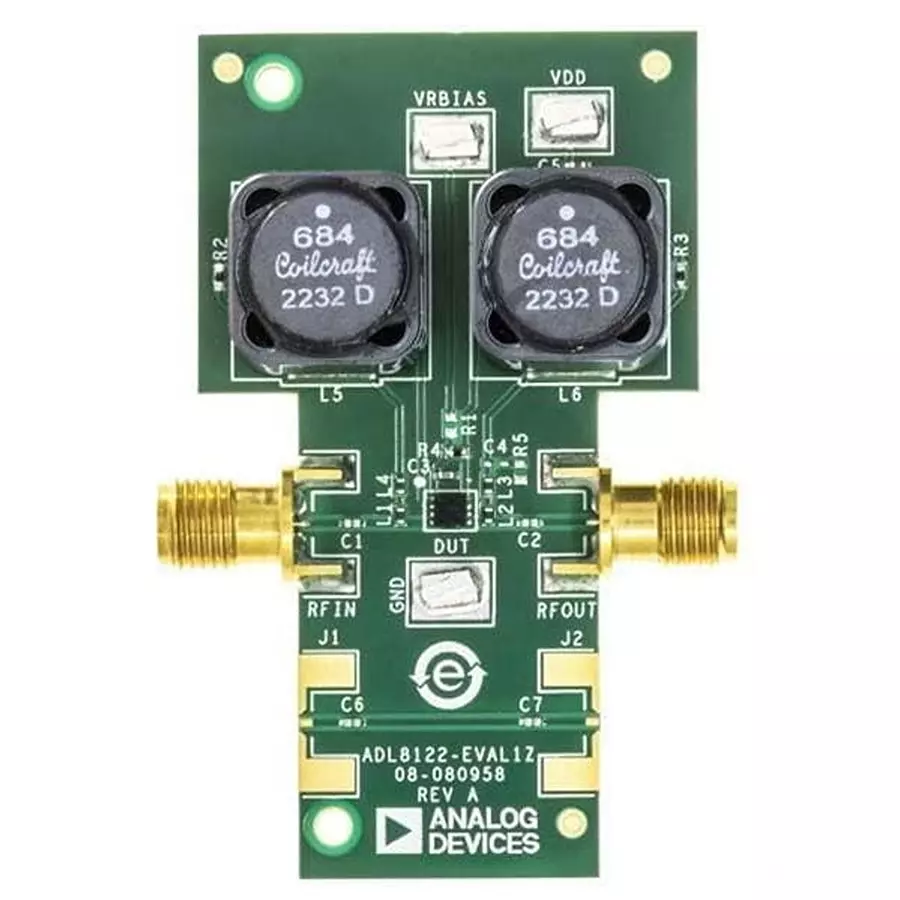 ANALOG DEVICES Evaluation Board for ADL8122, ADL8122-EVAL1Z