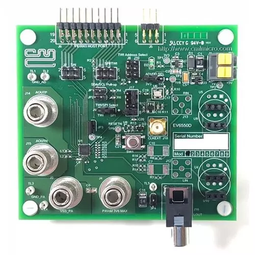 CML CODECs Evaluation Kit for Evaluation Of CMX655D, EV6550D