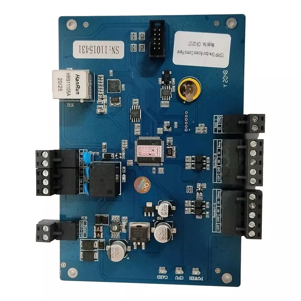 Timewatch One Door Controller PCB TCP/IP Communication Interface and AC 220 V Input Voltage, TW-1DC