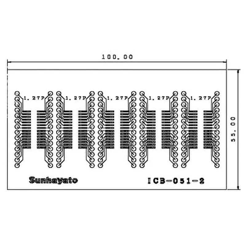 sunhayato-seal-board-254-mm-cell-spacing-55-x100-mm-circuit-board-dimensions-length-x-width-icb-051-2
