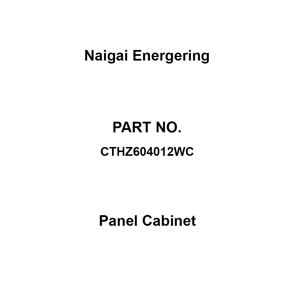 Naigai Energering Panel Cabinet 520x320 mm Circuit Board Dimension Cream, CTHZ604012WC