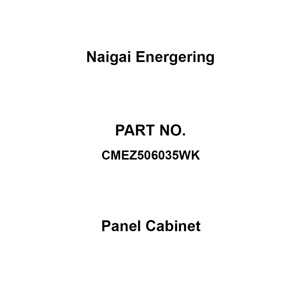 Naigai Energering Panel Cabinet 420x520 mm Circuit Board Dimension Beige, CMEZ506035WK