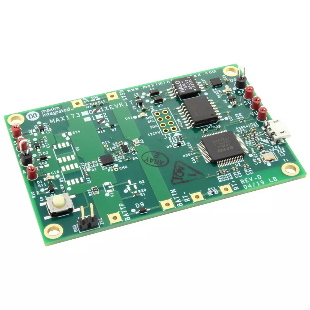 ANALOG DEVICES Battery Management Development Kits EVAL BOARD, BATTERY, FUEL GAUGE, MAX17313XEVKIT#