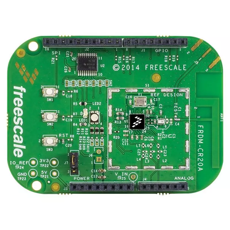 NXP DEVELOPMENT BOARD, ISM TRANSCEIVER, FRDM-CR20A