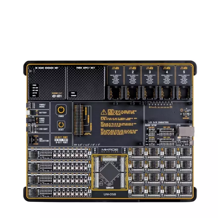 BRAND REX UNI-DS v8 Over USB-C USB Development Board, MIKROE-5305