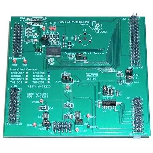 TEXAS INSTRUMENTS ADC Evaluation Board 3.3 to 5 V, THS1206M-EVM