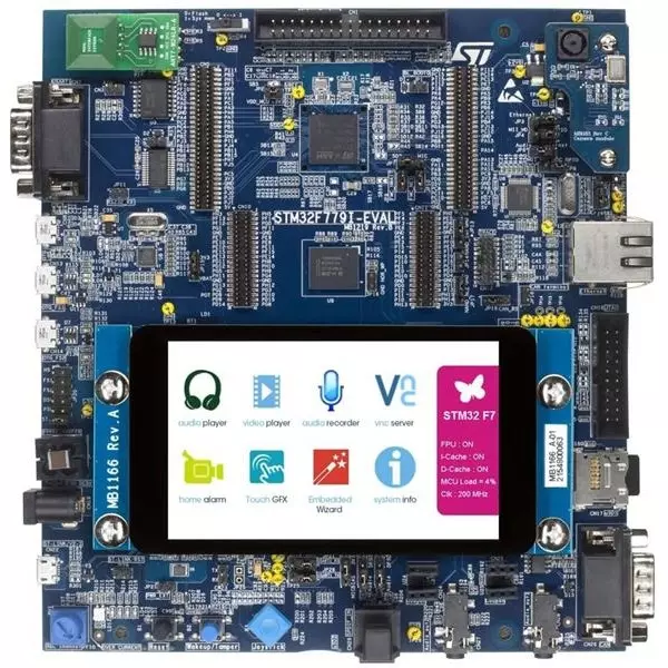 STMicroelectronics Evaluation Board ARM Cortex M7, STM32F779I-EVAL