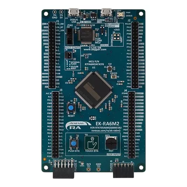 RENESAS Evaluation Kit ARM Cortex M4, RTK7EKA6M2S00001BU