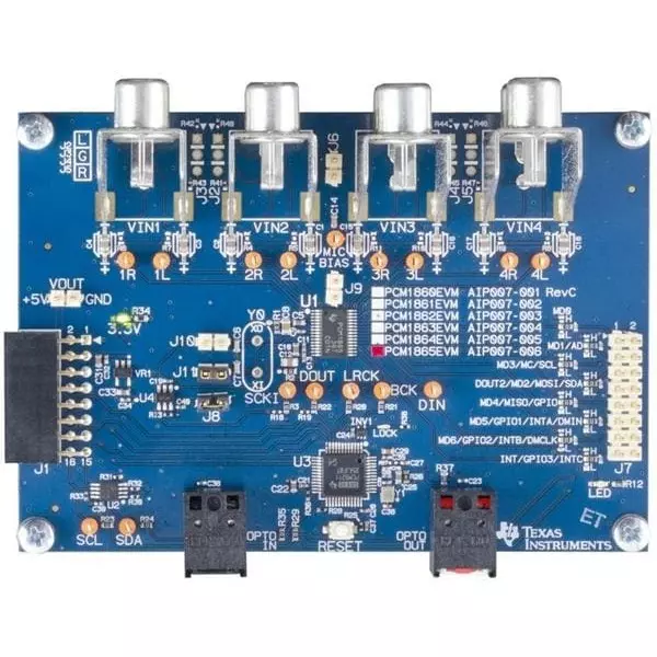 TEXAS INSTRUMENTS Audio Evaluation Board 5 V, PCM1864EVM