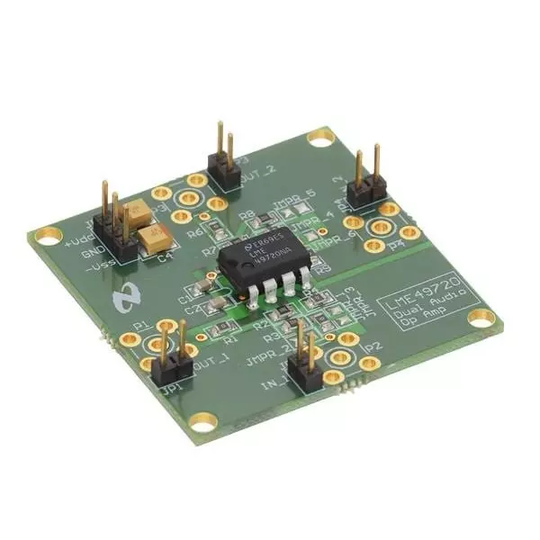 TEXAS INSTRUMENTS Stereo Headphone Evaluation Board 2.5 to 17 V, LME49720NABD