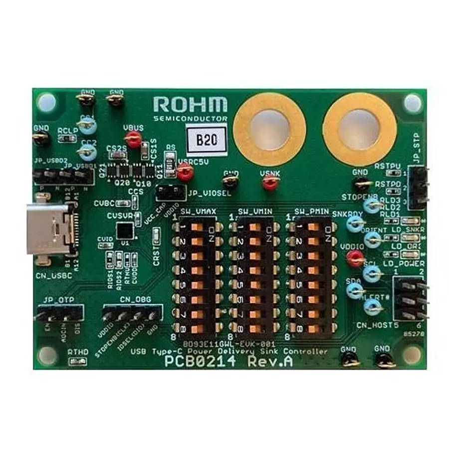 ROHM Evaluation Board, BD93E11GWL-EVK-001