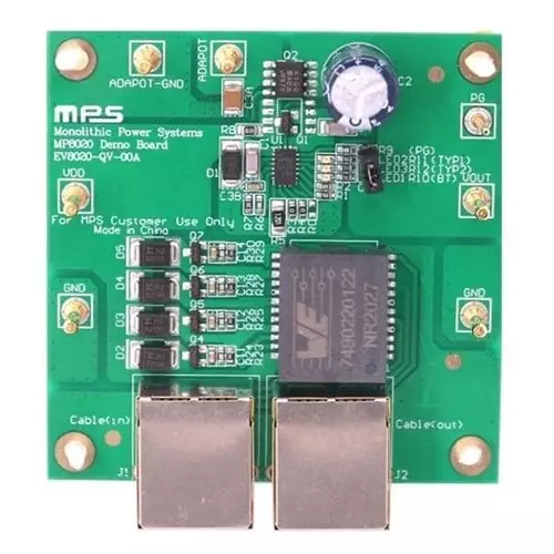 MPS MP8020 Series Evaluation Board, EV8020-QV-00A