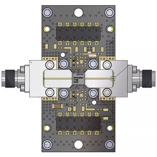 Qorvo RF Amplifier Evaluation Board 5 GHz to 6 GHz Frequency, QPA0506EVB1