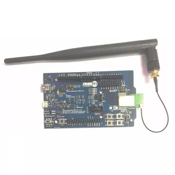 Fanstel Evaluation Board 1.8 to 3.6 V Operating Supply Voltage 2.4 GHz, EV-BT832XE