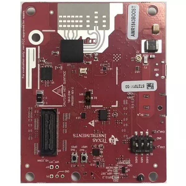 TEXAS INSTRUMENTS Distance Sensor Evaluation Board 5 V Operating Supply Voltage, AWR1843BOOST